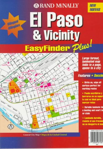 9780528971808: Rand McNally El Paso Tx Easyfinder Plus Map