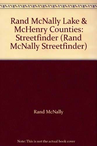 9780528972294: Rand McNally Lake & McHenry Counties: Streetfinder