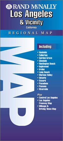 Beispielbild fr Rand McNally Regional Map Los Angeles & Vicinity (California) (USA City Maps) zum Verkauf von medimops