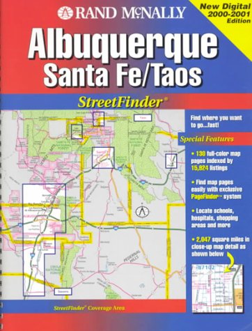 Rand McNally Albuquerque/Santa Fe/Taos: Streetfinder (9780528986963) by Rand McNally