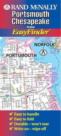 Portsmouth, Chesapeake, Virginia EasyFinder (USA Easyfinder Maps) (9780528992599) by [???]