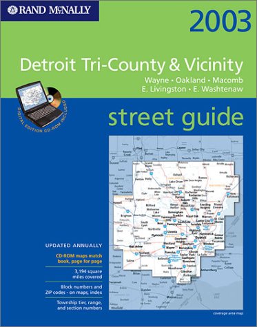 9780528993251: Detroit Tri-County & Vicinity Street Guide 2003: Wayne, Oakland, Macomb, E. Livingston, E. Washtenaw