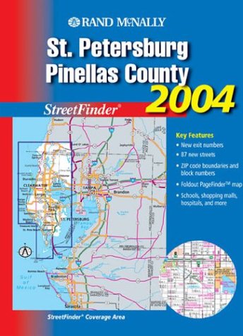 Streetfinder - St. Petersburg // Pinellas County (9780528998942) by Rand McNally