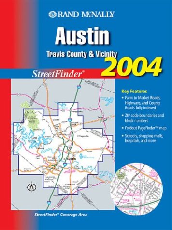 9780528999604: Rand McNally 2004 Austin/Travis County & Vicinity: Streetfinder