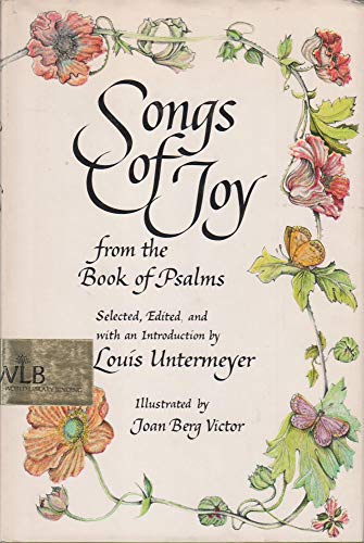 Imagen de archivo de Songs of Joy From the Book of Psalms a la venta por Wonder Book