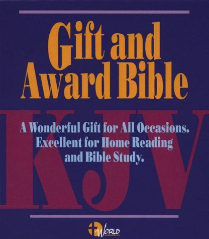 Imagen de archivo de Gift and Award Bible-KJV a la venta por ThriftBooks-Dallas