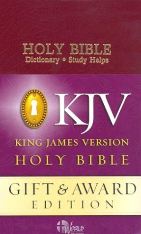 Stock image for KJV Gift and Award Bible [Burgandy] for sale by SecondSale