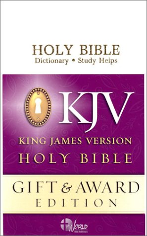 Stock image for KJV Gift and Award Bible for sale by Wonder Book