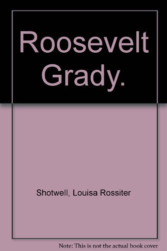 Imagen de archivo de Roosevelt Grady. a la venta por Better World Books
