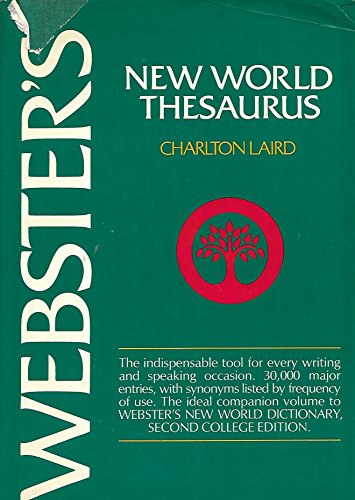 Stock image for Websters New World Thesaurus for sale by HPB-Emerald