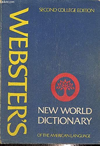 Stock image for Websters New World Dictionary of the American Language for sale by Hawking Books