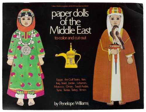 Beispielbild fr Paper Dolls of the Middle East to color and cut out zum Verkauf von Maya Jones Books