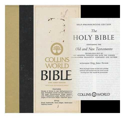 Stock image for King James Version Heritage Reference Bible850cbr, Brown Bonded Leather for sale by Ergodebooks