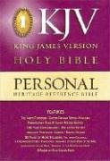 Heritage Personal Reference Bible-KJV (9780529058171) by [???]