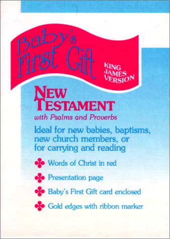 Beispielbild fr KJV Baby's First Gift New Testament zum Verkauf von Wonder Book