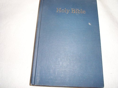 Holy Bible, Revised Standard Version, Large Print Edition by Bible (1972-05-03) (9780529061256) by Anonymous