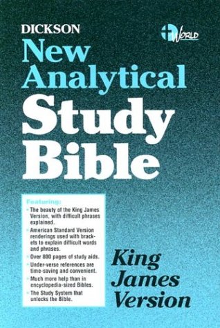 9780529062031: Dickson's New Analytical Study Bible-KJV