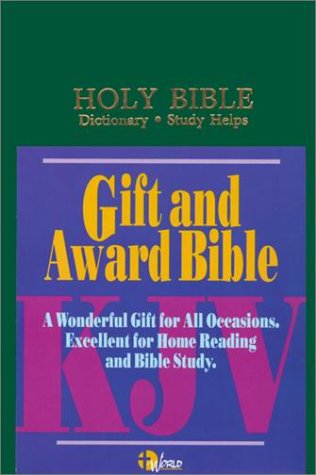 Imagen de archivo de Gift and Award Bible-KJV a la venta por ThriftBooks-Atlanta