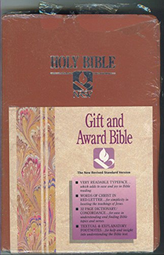 9780529068231: Holy Bible New Revised Standard Version/Gift and Award/Rs41Dr/Dusty Rose Imitation Leather