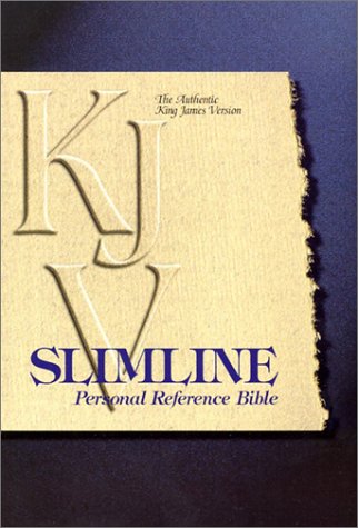 9780529072795: Slimline Personal Reference Bible-KJV-Snap Flap