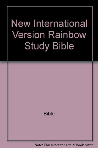 9780529073228: New International Version Rainbow Study Bible