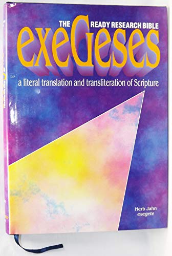 Stock image for Exegeses: The Ready Research Bible for sale by Byrd Books