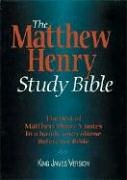 9780529102584: The Matthew Henry Study Bible: King James Version / Burgundy Bonded Leather