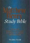 9780529102973: The Matthew Henry Study Bible: King James Version / Black Bonded Leather