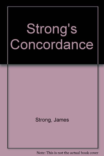 9780529104595: Strong's Concordance