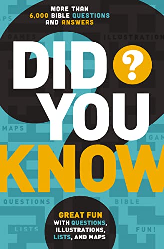 9780529106445: Did You Know?: More Than 6,000 Bible Questions and Answers