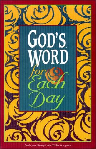 9780529107312: God's Word for Each Day: God's Word / Burgundy Imitation Leather