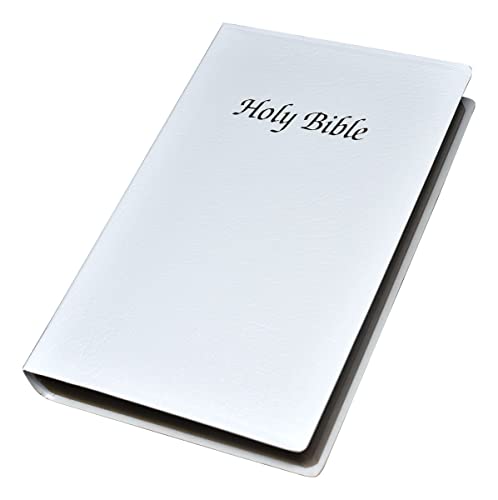 Imagen de archivo de First Communion Bible: New American Bible (NAB), white imitation leather a la venta por The Book Cellar, LLC