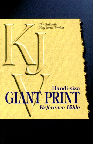 Beispielbild fr KJV Handi-Size Giant Print Reference Bible zum Verkauf von Wonder Book