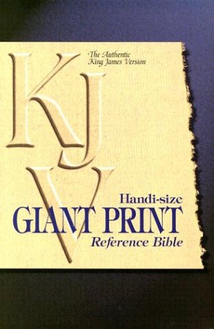 9780529107855: Giant Print Reference Bible-KJV