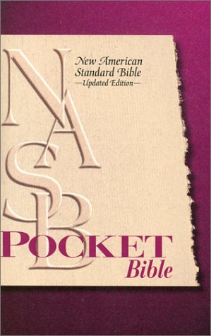 NASB Pocket Bible (9780529108609) by [???]