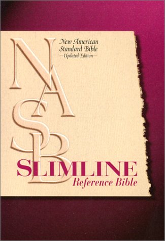 9780529109620: Slimline Reference Bible: New American Standard Update / Blue Bonded Leather