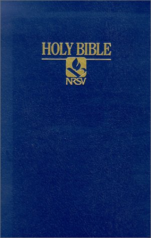 Beispielbild fr Holy Bible New Revised Standard Version/Pew,Navy zum Verkauf von BooksRun