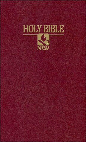 Stock image for Holy Bible New Revised Standard Version Bible: Burgundy Leather for sale by Red's Corner LLC