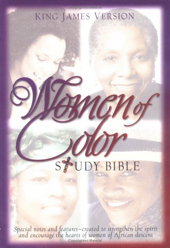 Imagen de archivo de Women of Color Study Bible: King James Version/Burgundy Bonded Leather a la venta por dsmbooks