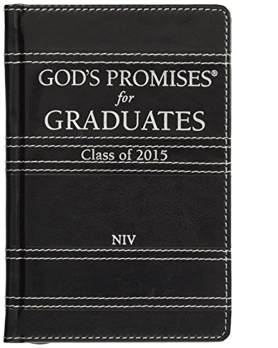 9780529111289: God's Promises for Graduates: 2015 - Black: New International Version