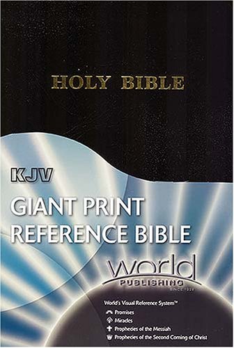 Beispielbild fr Giant Print Reference Bible-KJV-World Visual Reference System zum Verkauf von ThriftBooks-Atlanta