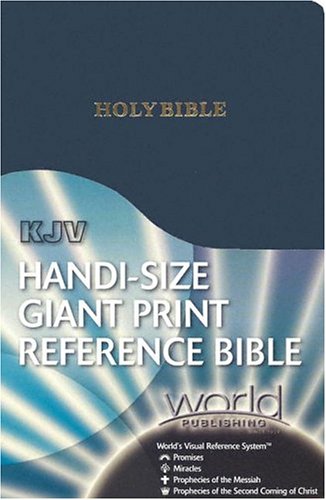 Holy Bible: King James Version, Handi-size Giant Print Reference Bible With World's Visual Reference System (9780529119919) by [???]