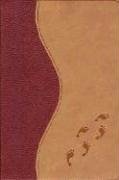 9780529120618: Soft-touch Inspirational Journal: Tan Footprints