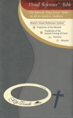 9780529120700: Soft-Touch Visual Reference Bible: King James Version/ World's Visual Reference System/Grey Cross Soft Touch