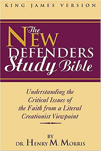 9780529121639: The New Defender's Study Bible: King James Version, Black Bonded Leather