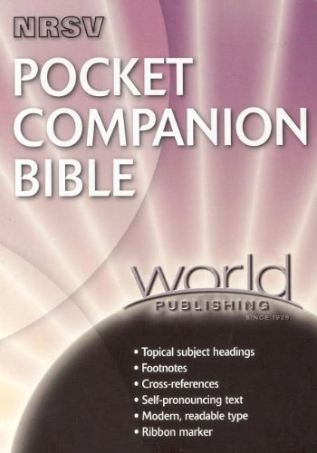 Stock image for NRSV Pocket Companion Bible for sale by Booksavers of Virginia