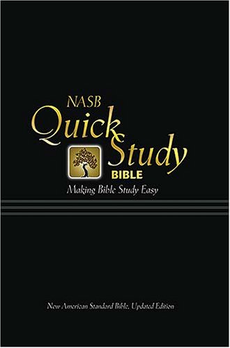 9780529123084: Quick Study Bible-NASB