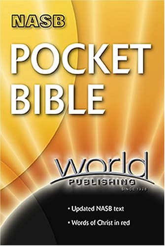Pocket Bible: New American Standard Bible, Royal Blue Bonded Leather (9780529123183) by World Publishing