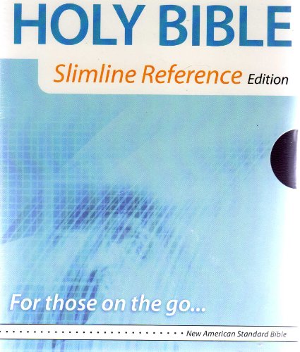 9780529123282: Slimline Reference Bible: New American Standard Bible, Burgundy Bonded Leather