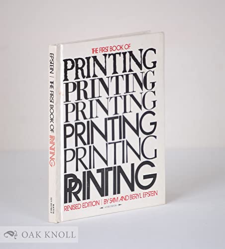 9780531007969: Printing : A First Book